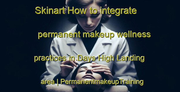 Skinart How to integrate permanent makeup wellness practices in Days High Landing area | PermanentmakeupTraining | PermanentmakeupClasses | SkinartTraining-United States